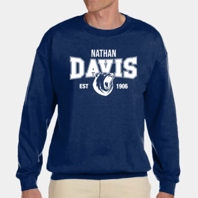 PE Sweatshirt - Adult Navy Thumbnail